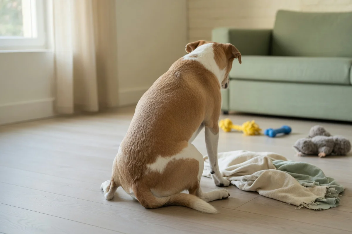 Chien qui frotte son derrière au sol cache parfois une gêne persistante