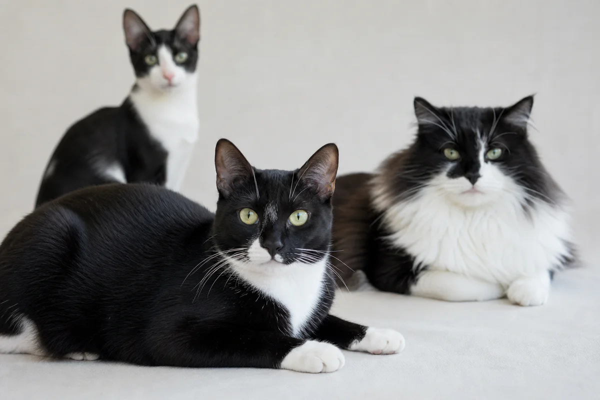 Race chat noir et blanc : comment l'identifier vraiment