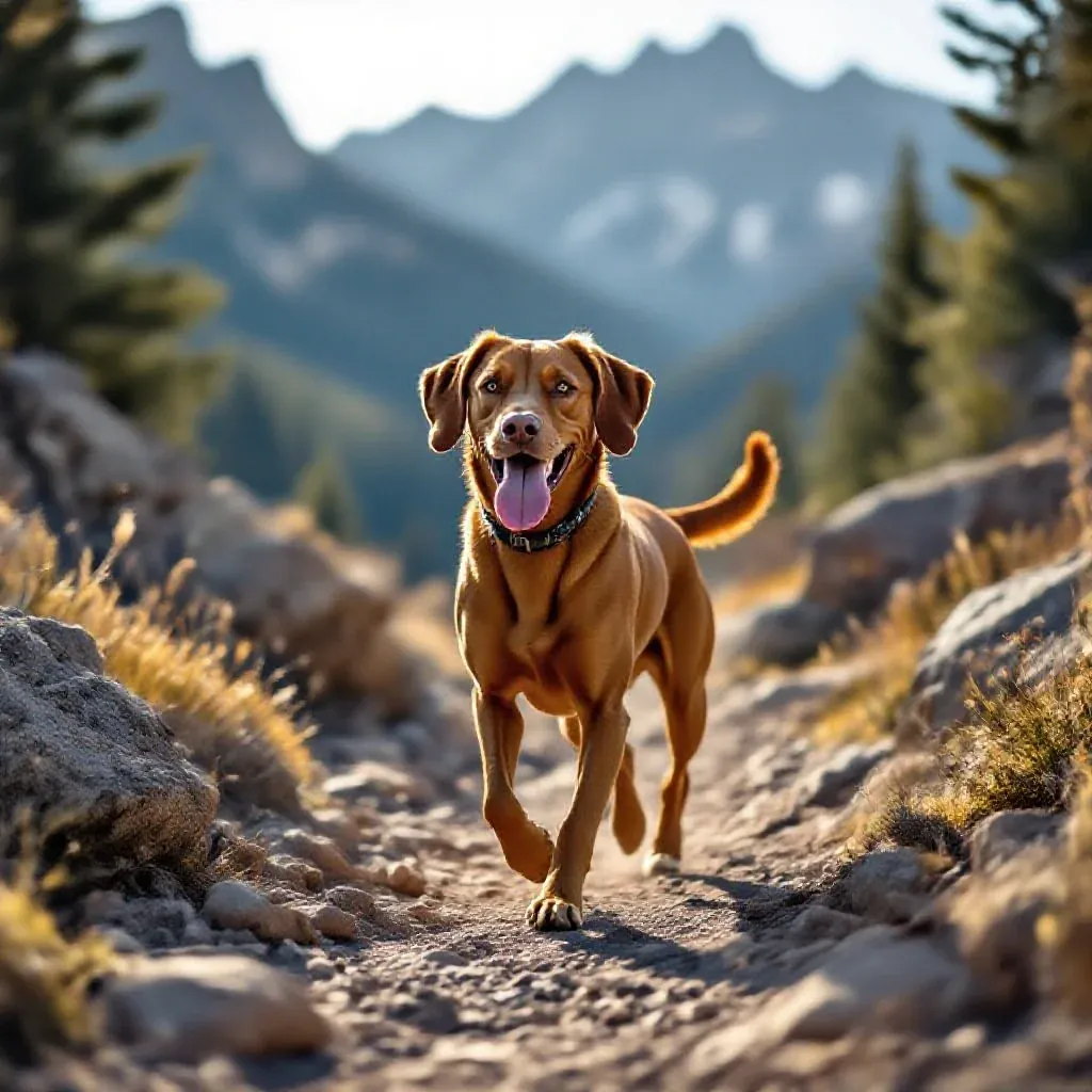 Chien faisant de l’agility