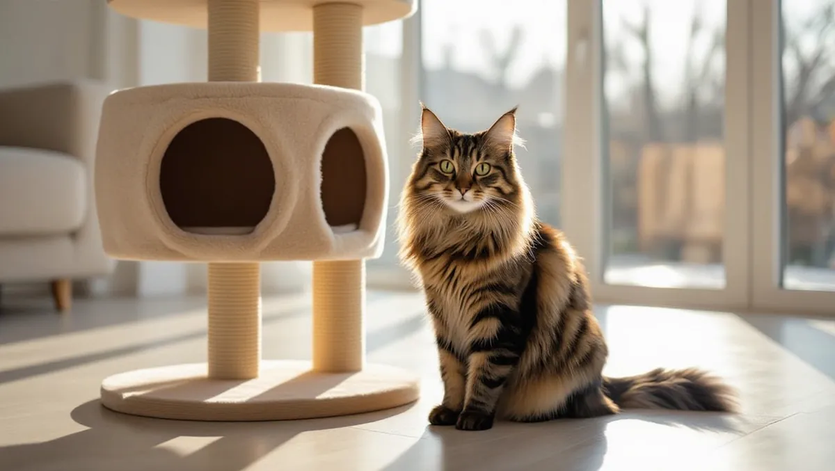 Litière et griffoir pour chat : guide habitat harmonieux