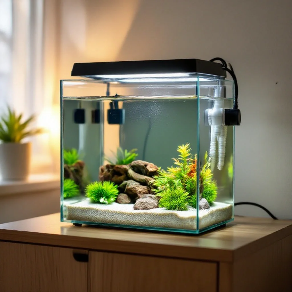Aquarium en verre