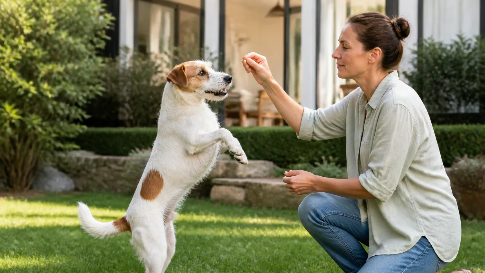 Saut du chien : comprendre et corriger sans brutalité
