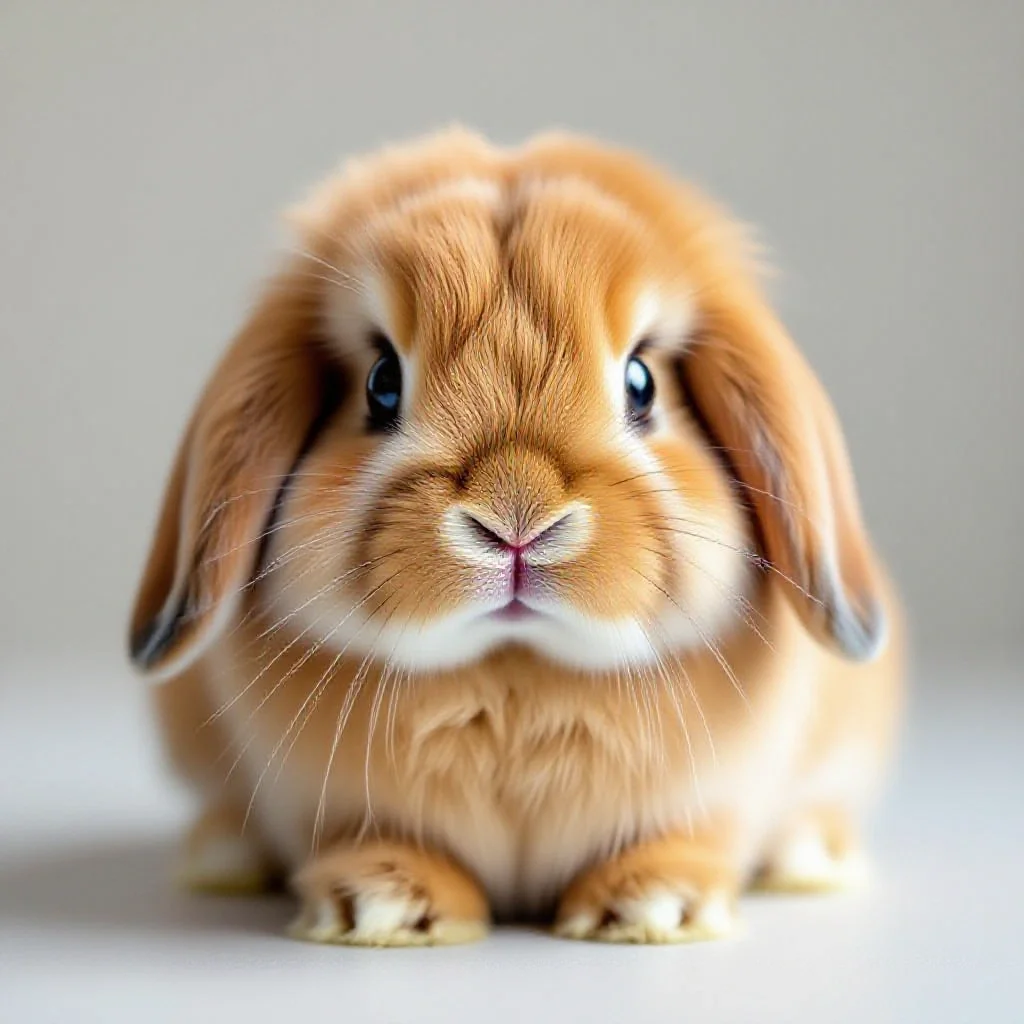 Lapin en liberté dans un salon